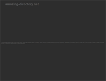 Tablet Screenshot of amazing-directory.net